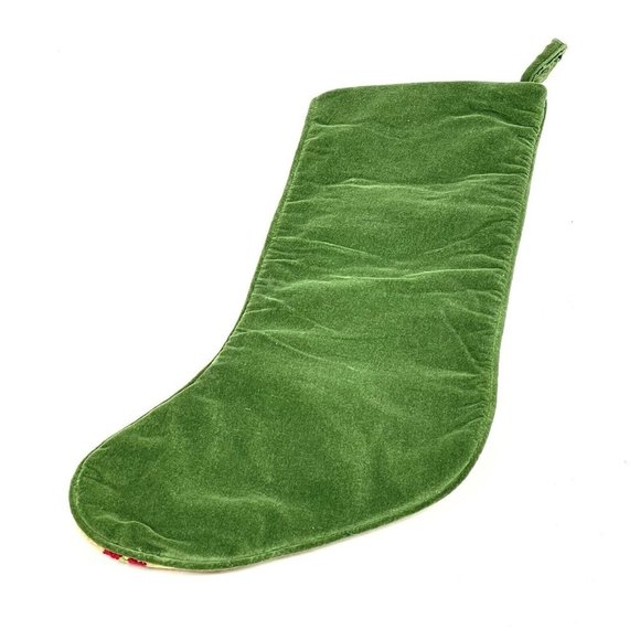 The Company Store Needlepoint Christmas Stocking Tree Presents Monogram BRITTNEY - Picture 4 of 11